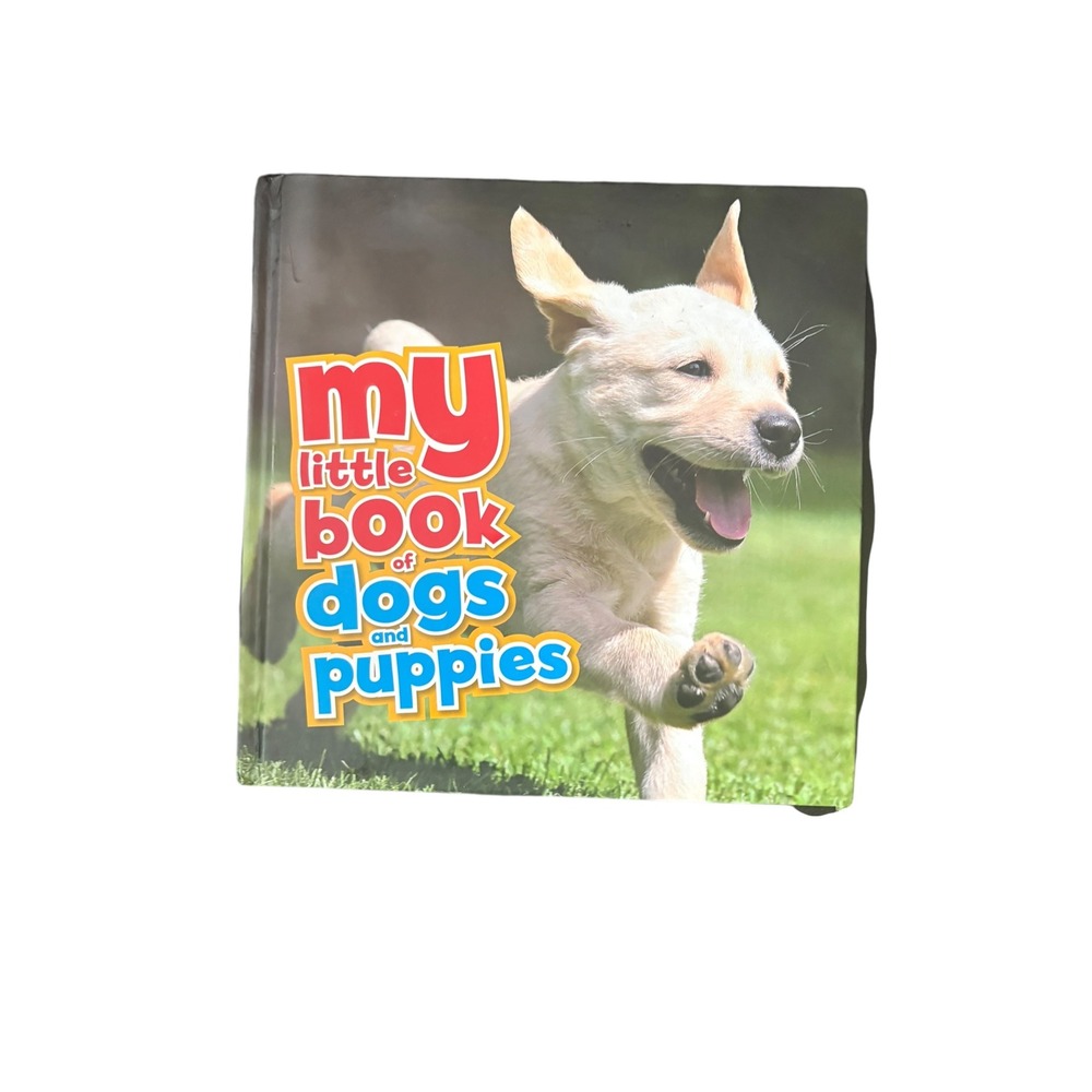 My Little Book of Dogs and Puppies Kids Hardcover Dog Breed Facts Book